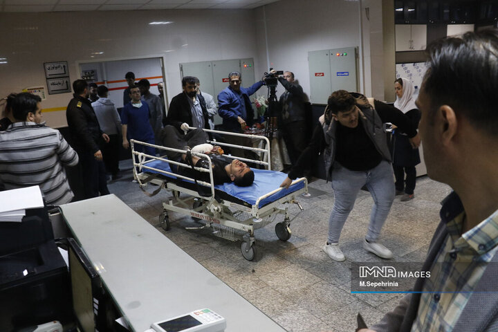 مصدومان شب چهارشنبه سوری