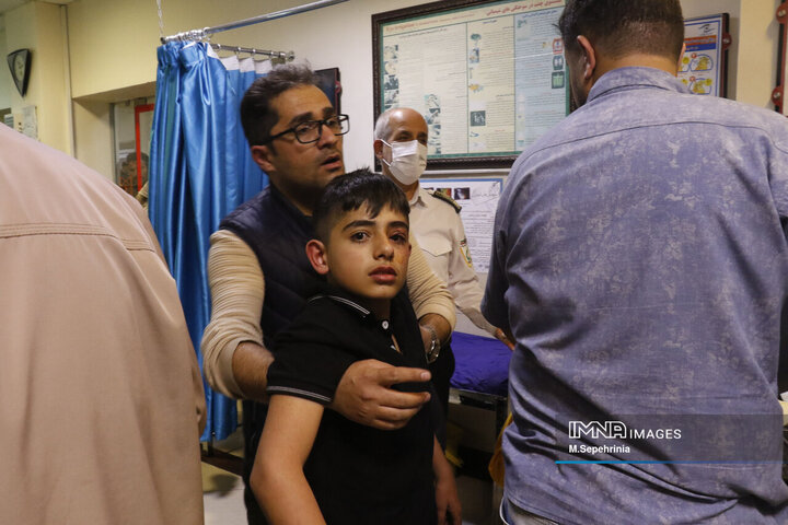 مصدومان شب چهارشنبه سوری