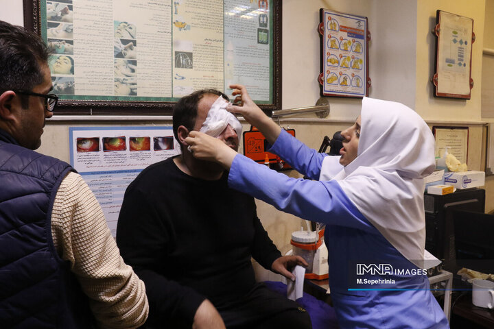 مصدومان شب چهارشنبه سوری