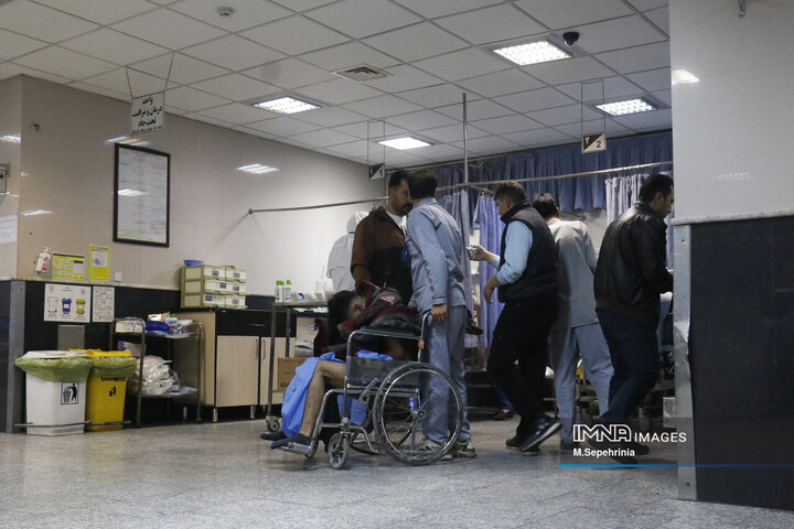 مصدومان شب چهارشنبه سوری