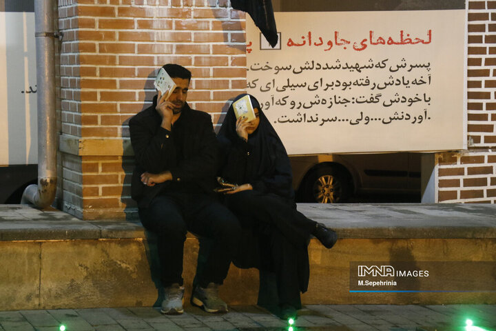 مراسم احیای شب نوزدهم ماه رمضان در گلزار شهدای تبریز