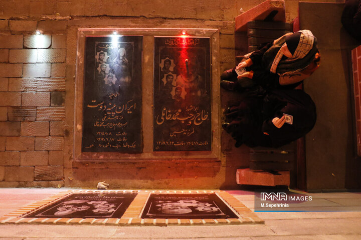 مراسم احیای شب نوزدهم ماه رمضان در گلزار شهدای تبریز