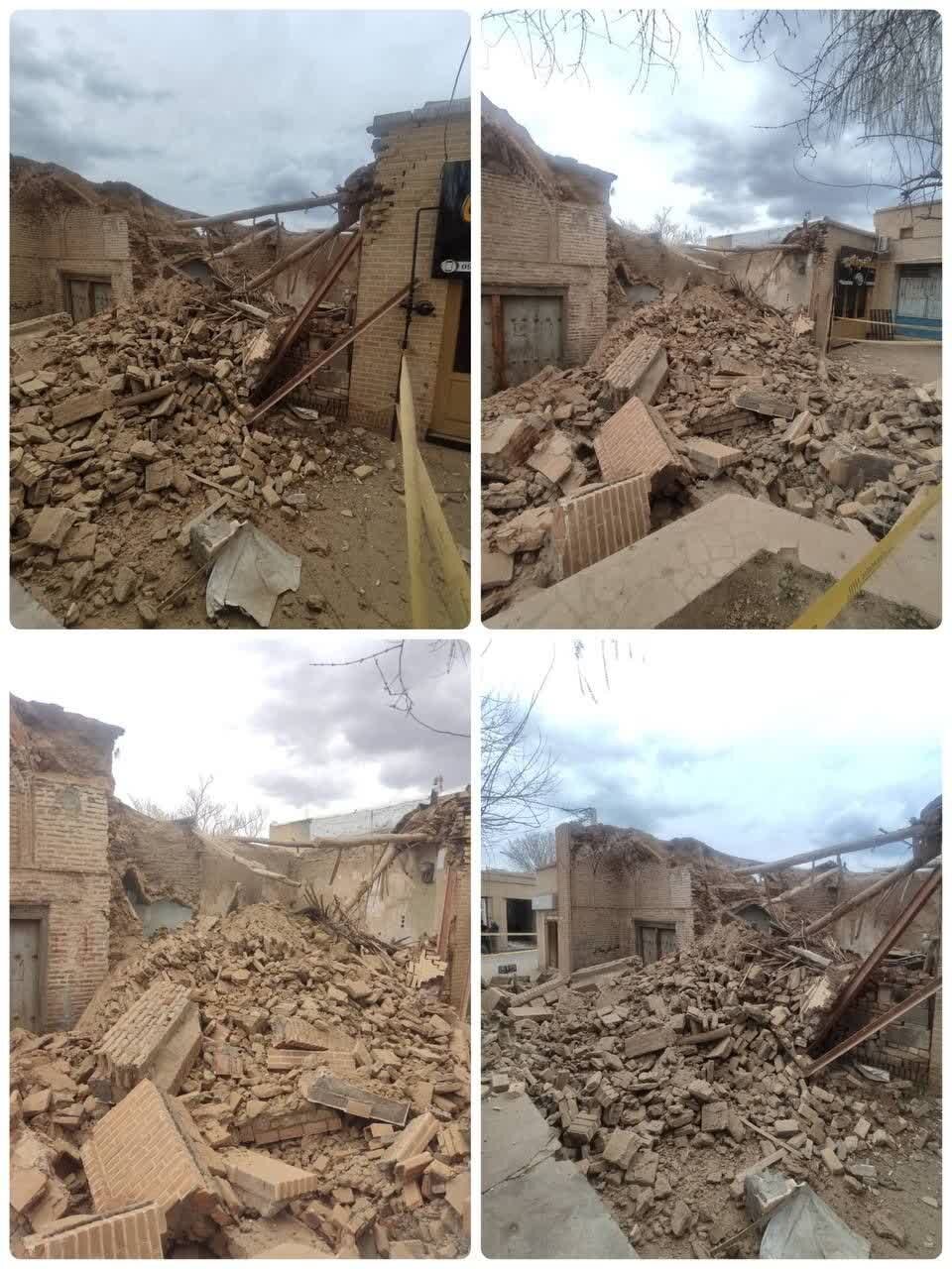 آخرین جزئیات خسارت زلزله ۵ ریشتری و پسلرزههای آن در نطنز + عکس و فیلم