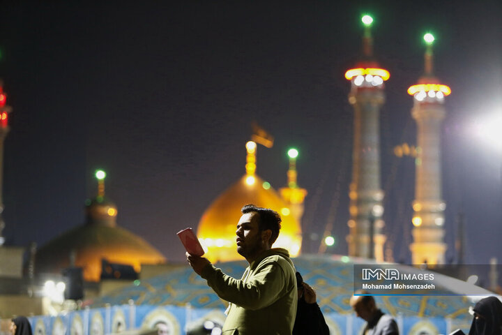 شب بیست ویکم ماه مبارک رمضان در حرم حضرت فاطمه معصومه(س)