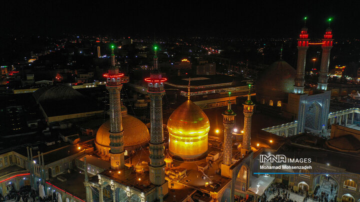 شب بیست ویکم ماه مبارک رمضان در حرم حضرت فاطمه معصومه(س)