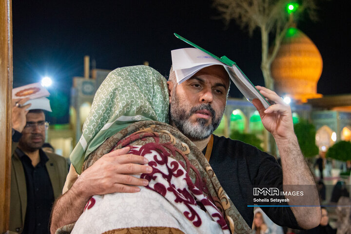 مراسم شب قدر در حرم حضرت شاهچراغ(ع)