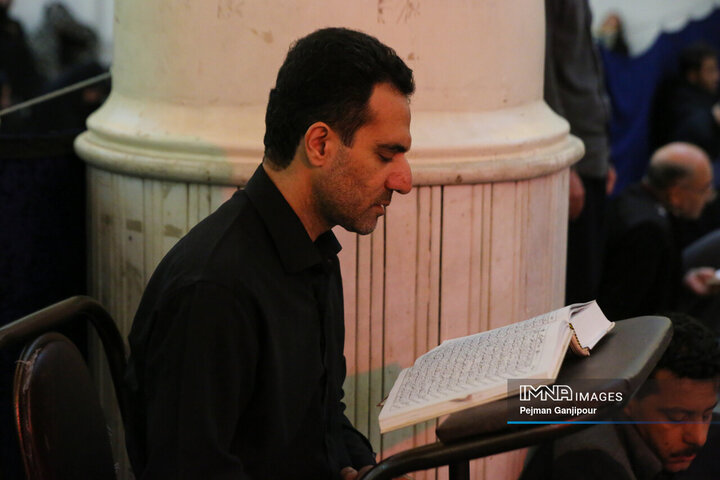 مراسم احیای شب بیست‌ویکم ماه رمضان در دانشگاه اصفهان