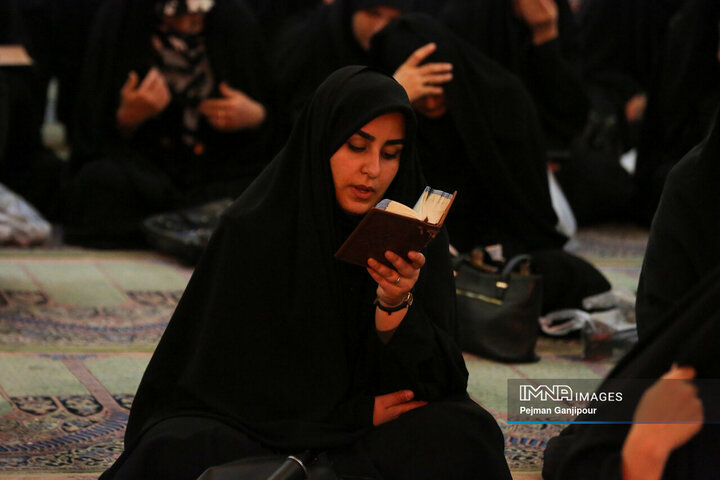 مراسم احیای شب بیست‌ویکم ماه رمضان در دانشگاه اصفهان