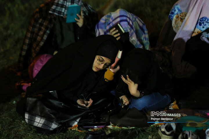 مراسم احیای شب بیست‌ویکم ماه رمضان در دانشگاه اصفهان