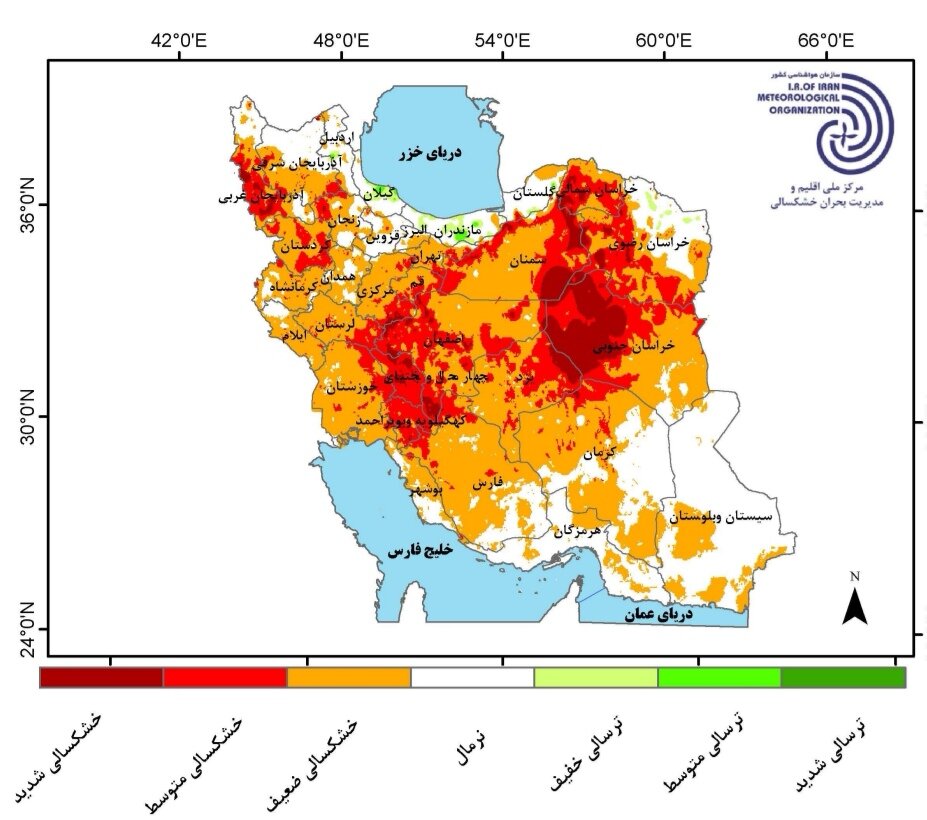 جزئیات جدیدترین پیش بینی بارشها در ایران