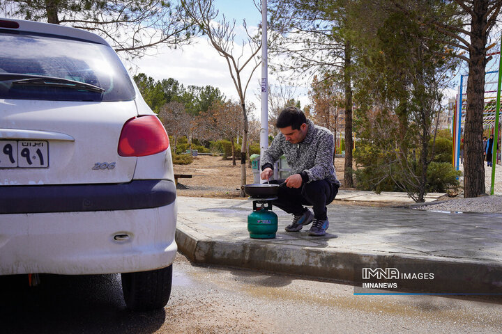 دومین روز بهار در باغ فدک