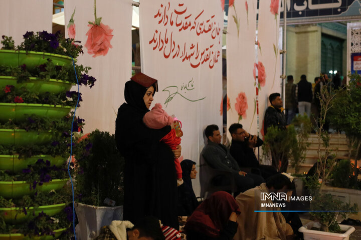 حال و هوای گلزار شهدای کرمان در شب‌های قدر