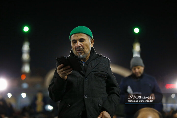 احیای شب بیست‌و‌سوم ماه رمضان در مسجد مقدس جمکران