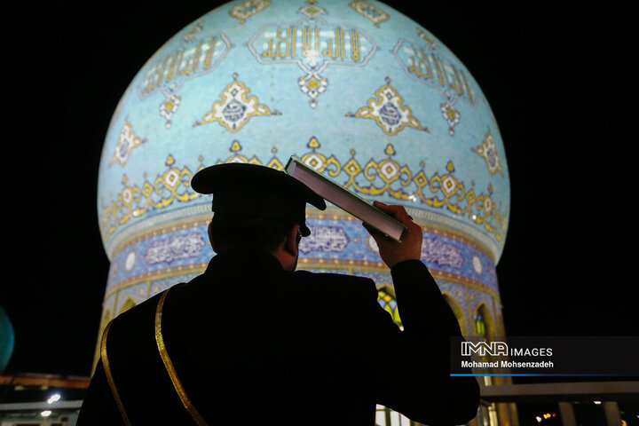 احیای شب بیست‌و‌سوم ماه رمضان در مسجد مقدس جمکران