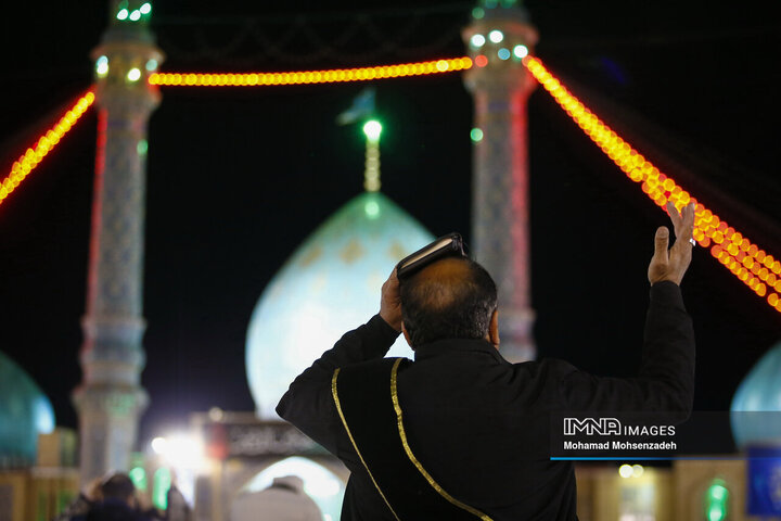احیای شب بیست‌و‌سوم ماه رمضان در مسجد مقدس جمکران