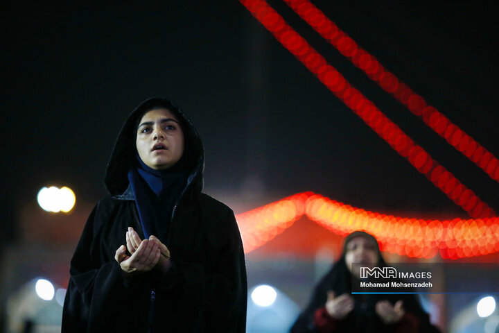 احیای شب بیست‌و‌سوم ماه رمضان در مسجد مقدس جمکران