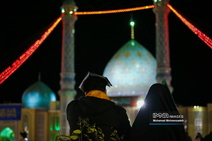 احیای شب بیست‌و‌سوم ماه رمضان در مسجد مقدس جمکران