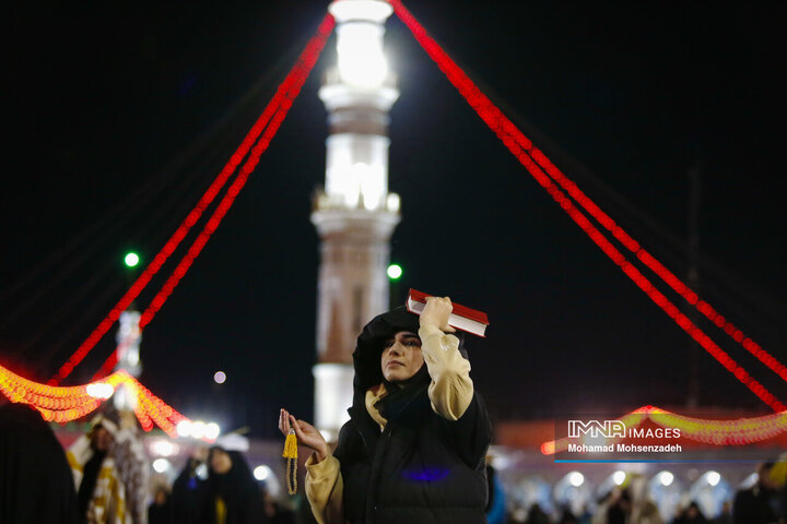 احیای شب بیست‌و‌سوم ماه رمضان در مسجد مقدس جمکران