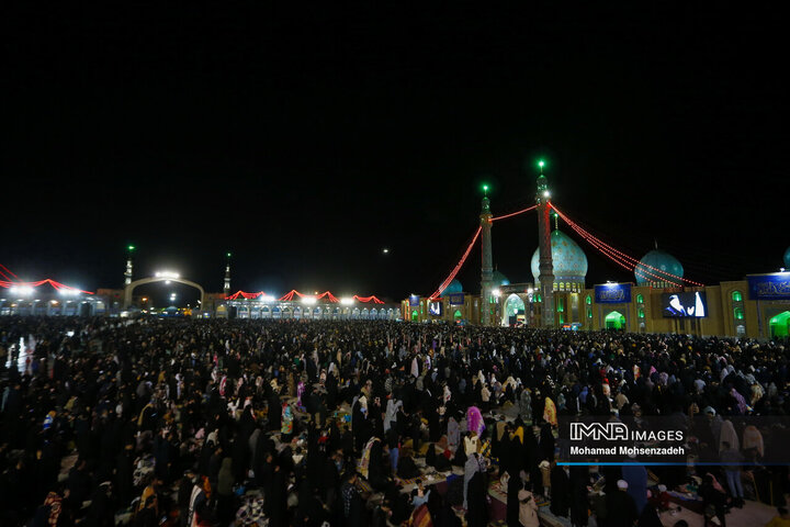 احیای شب بیست‌و‌سوم ماه رمضان در مسجد مقدس جمکران