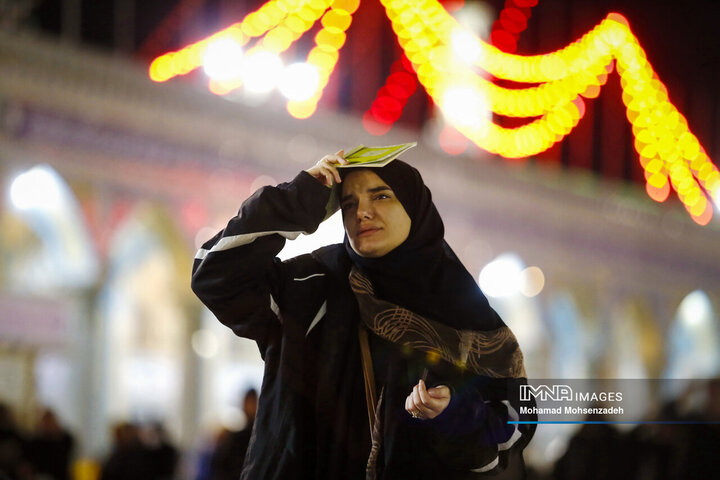 احیای شب بیست‌و‌سوم ماه رمضان در مسجد مقدس جمکران