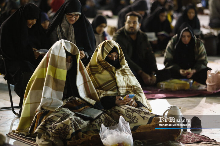 احیای شب بیست‌و‌سوم ماه رمضان در مسجد مقدس جمکران