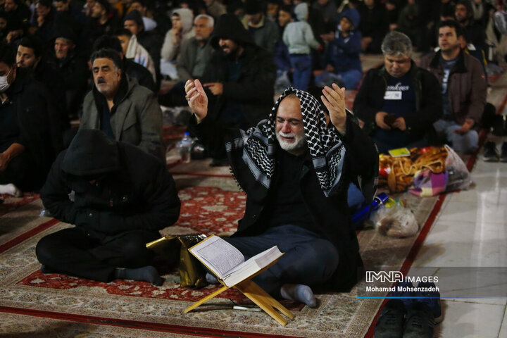 احیای شب بیست‌و‌سوم ماه رمضان در مسجد مقدس جمکران