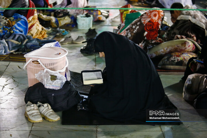 احیای شب بیست‌و‌سوم ماه رمضان در مسجد مقدس جمکران