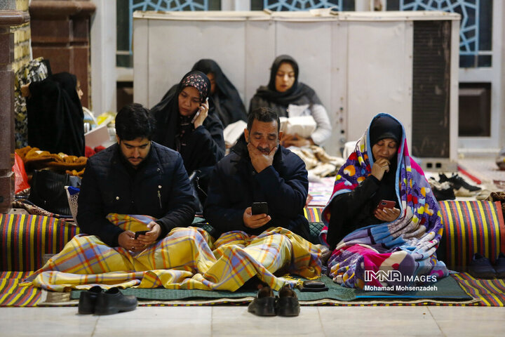 احیای شب بیست‌و‌سوم ماه رمضان در مسجد مقدس جمکران