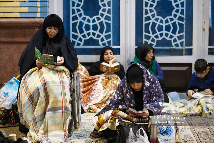 احیای شب بیست‌و‌سوم ماه رمضان در مسجد مقدس جمکران