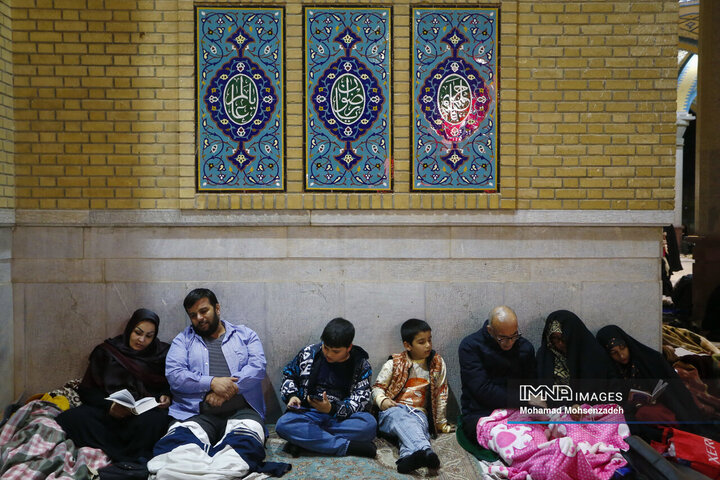 احیای شب بیست‌و‌سوم ماه رمضان در مسجد مقدس جمکران