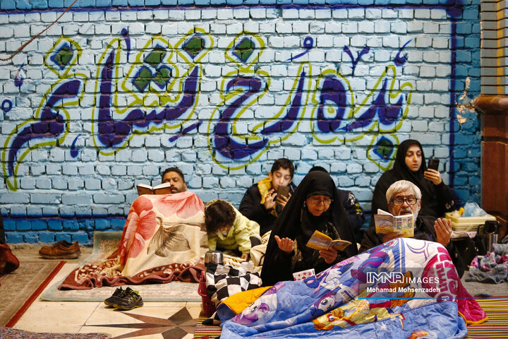 احیای شب بیست‌و‌سوم ماه رمضان در مسجد مقدس جمکران