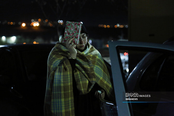 مراسم احیای خودرویی شب قدر در شیراز
