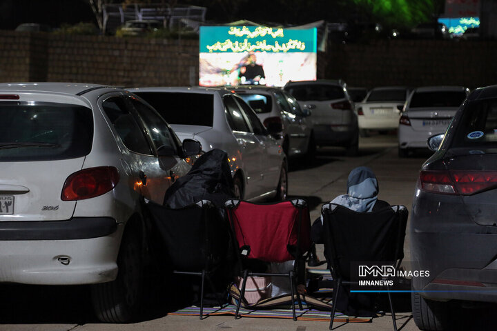 مراسم احیای خودرویی شب قدر در شیراز