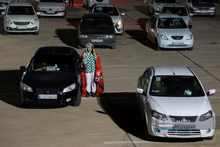 مراسم احیای خودرویی شب قدر در شیراز