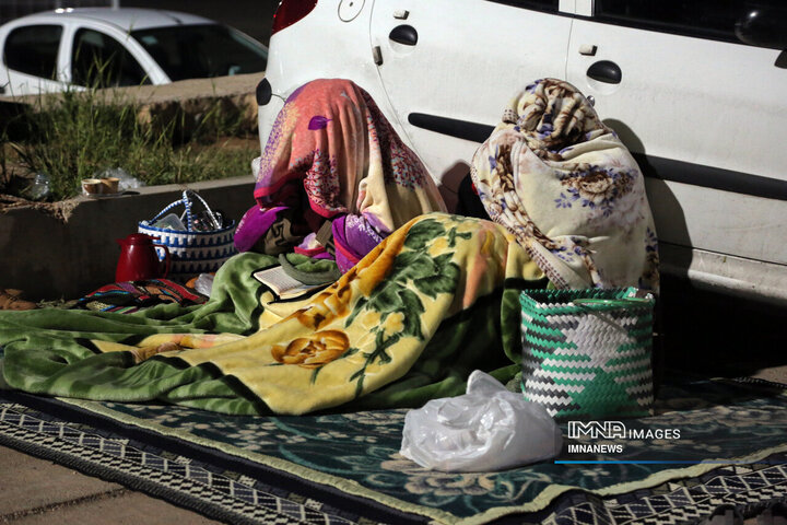 مراسم احیای خودرویی شب قدر در شیراز