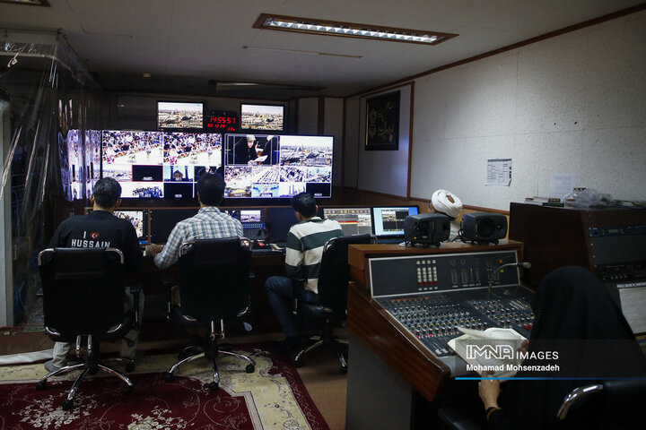 مراسم جزءخوانی قرآن کریم در حرم حضرت معصومه(س)