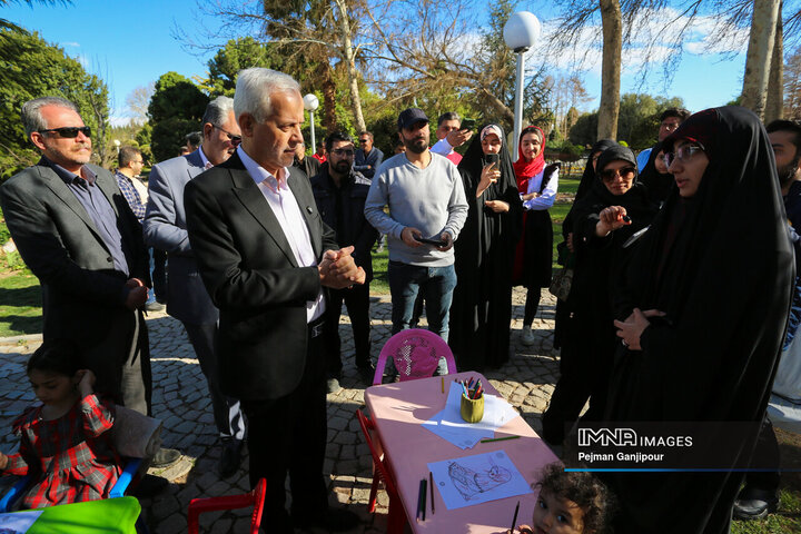 بازدید شهردار اصفهان از باغ فدک، ستاد هدایت سفر کیمیا و باغ گل‌ها