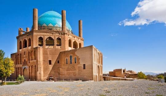 رازهای سر به مهر بزرگترین گنبد آجری جهان/ فیروزه‌ای که در تاریخ جاودانه شد