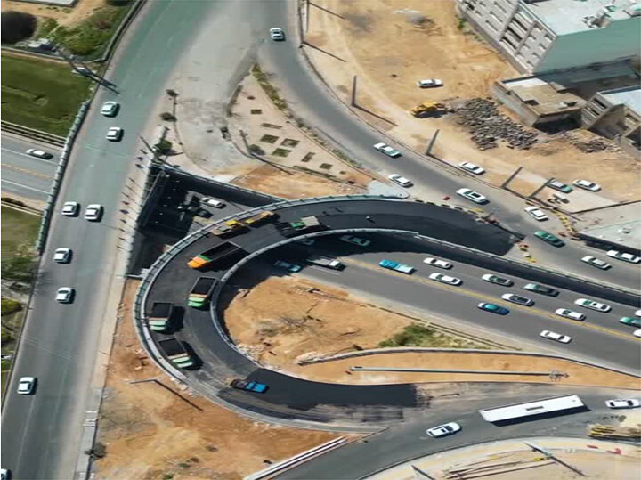 زیرگذر میلاد شیراز افتتاح شد