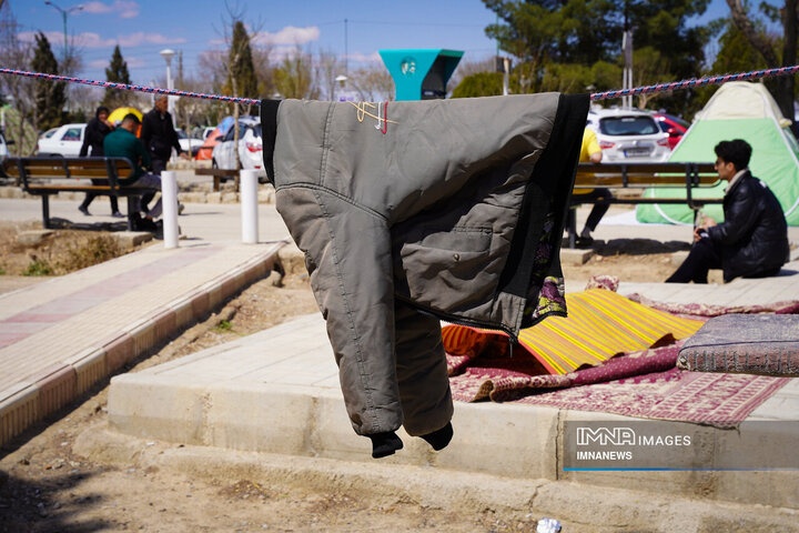 حال و هوای باغ فدک در پنجمین روز از تعطیلات نوروزی