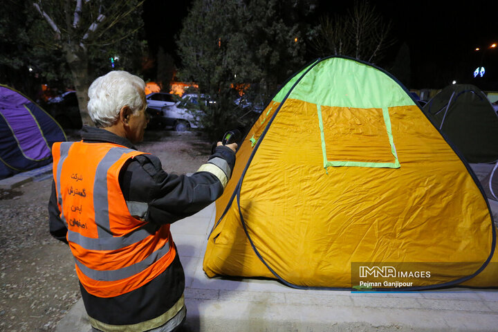 حال و هوای باغ فدک در پنجمین روز از تعطیلات نوروزی