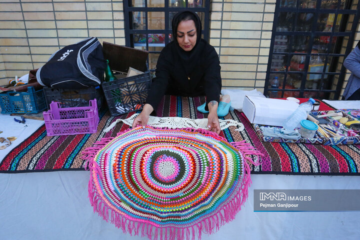 حال و هوای باغ فدک در پنجمین روز از تعطیلات نوروزی