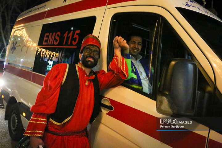 حال و هوای باغ فدک در پنجمین روز از تعطیلات نوروزی