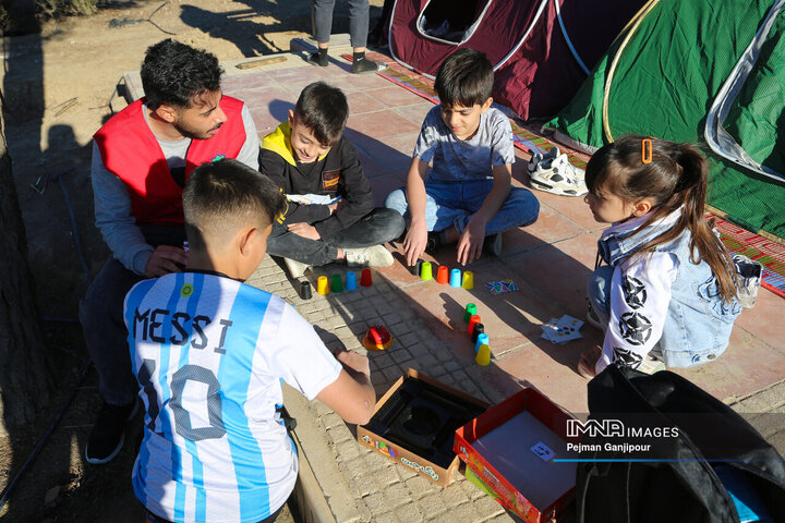 حال و هوای باغ فدک در پنجمین روز از تعطیلات نوروزی