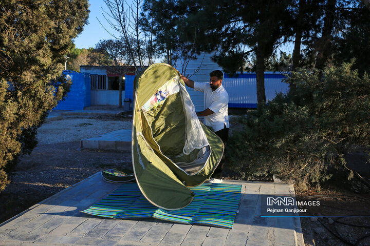 حال و هوای باغ فدک در پنجمین روز از تعطیلات نوروزی