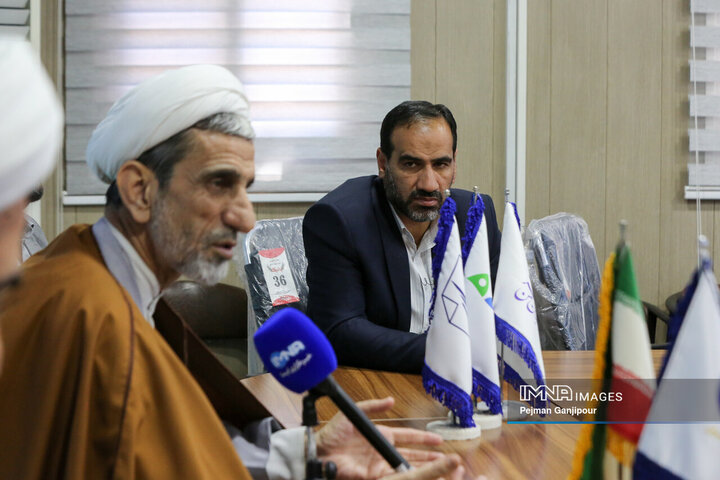 بازدید رئیس کل دادگستری استان اصفهان از مجموعه باغ فدک