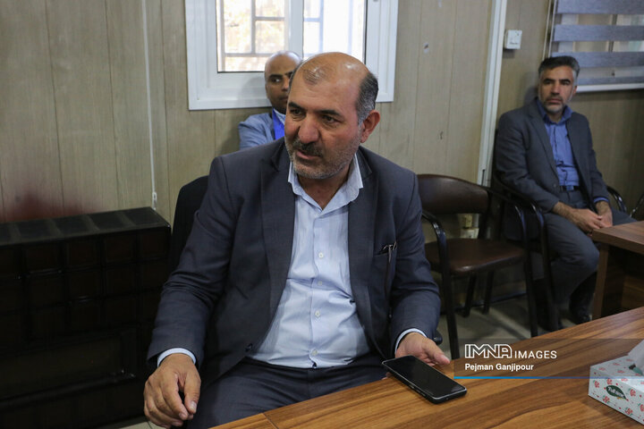 بازدید رئیس کل دادگستری استان اصفهان از مجموعه باغ فدک