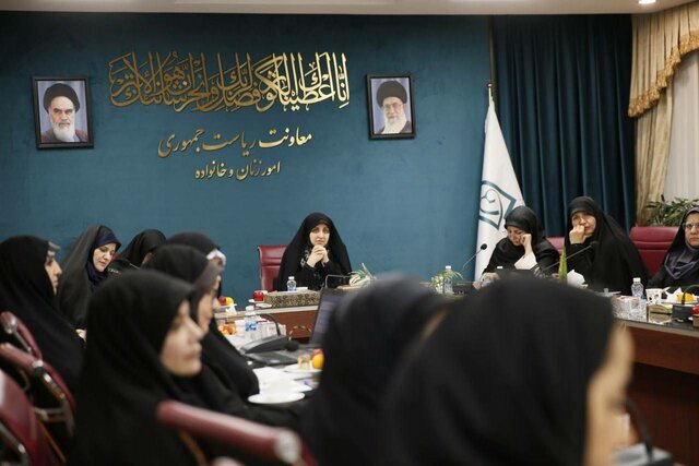 نشست معاون رئیس‌جمهور در امور زنان و جمعی از زنان فعال جزیره قشم