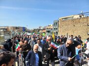 فیلم| حضور حماسی و پرشور مردم اراک در راهپیمایی روز جهانی قدس