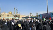 فیلمl حضور پرشور مردم قم در راهپیمایی روز قدس